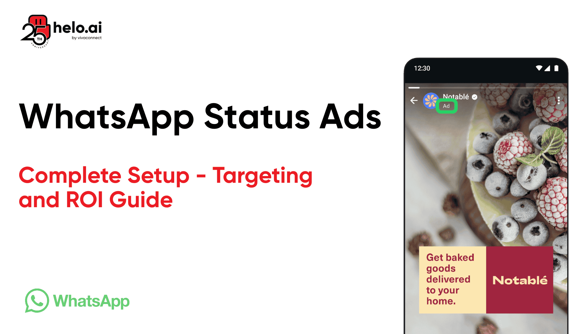 WhatsApp Status Ads